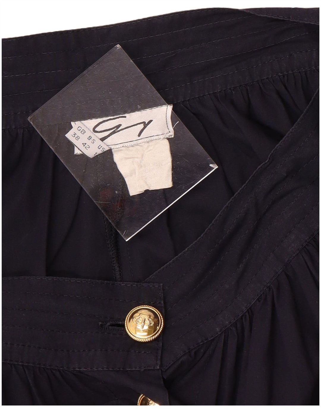 Saia larga feminina GENNY EU 38 Médio W28 Azul marinho