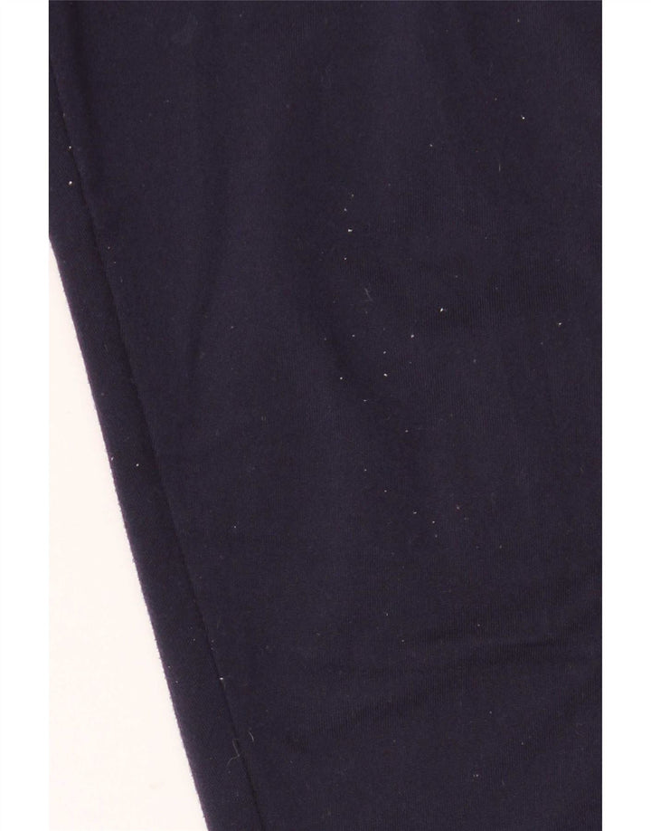 Puma Womens Capri Leggings UK 10 Pequeno Azul Marinho Nylon