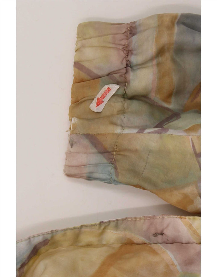 Jaqueta de chuva feminina C&A com padrão abstrato Reino Unido 16 grande multicolorida