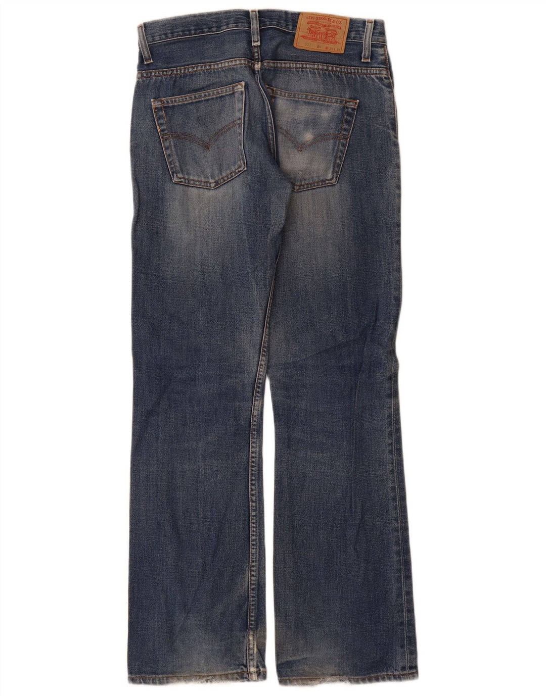Levi's Masculino 507 Bootcut Jeans W31 L34 Azul Algodão
