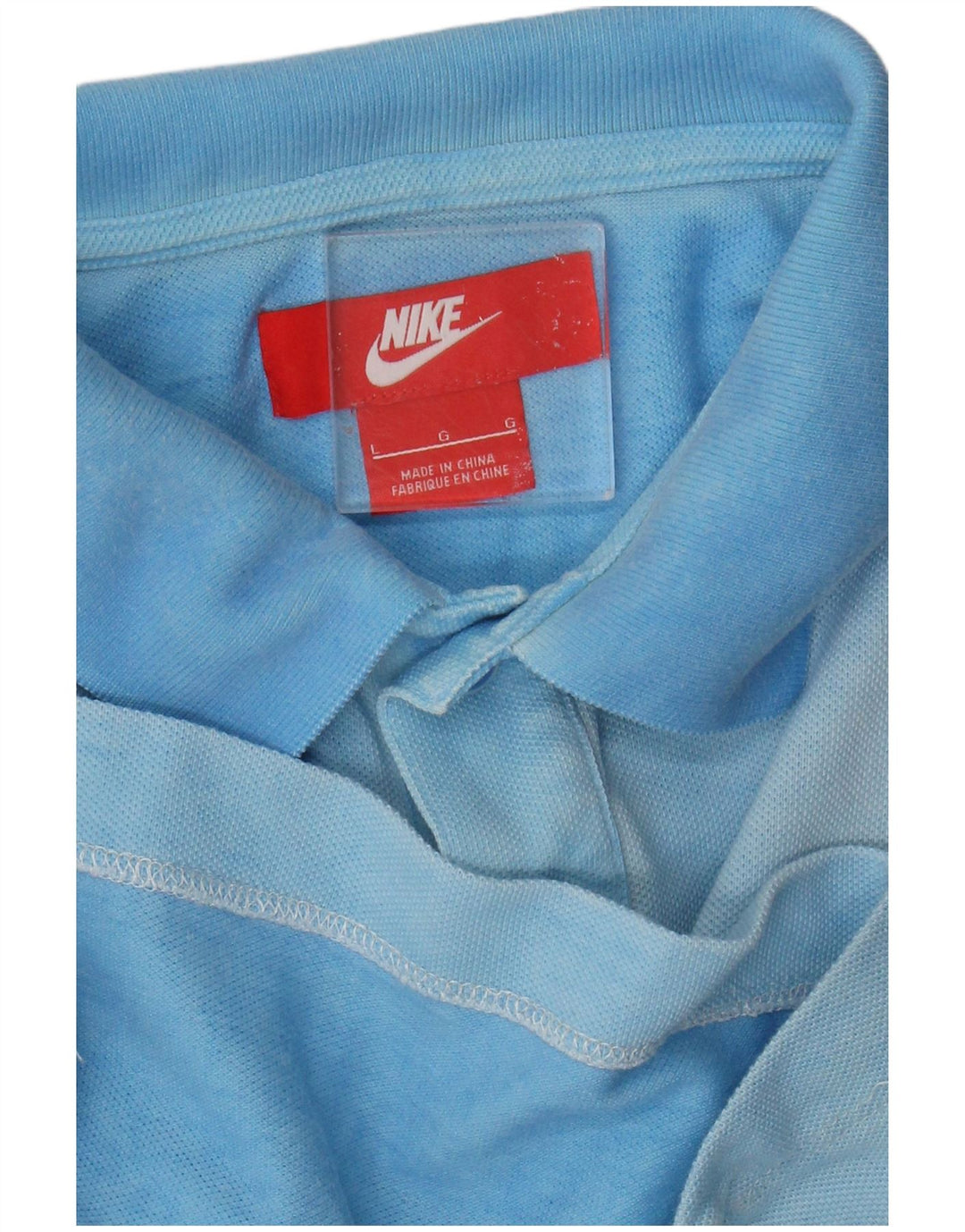 Camisa polo masculina Nike grande azul