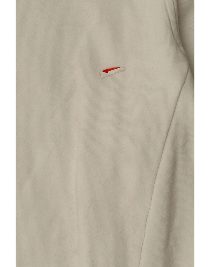 LIU JO moletom com capuz masculino gráfico médio algodão branco