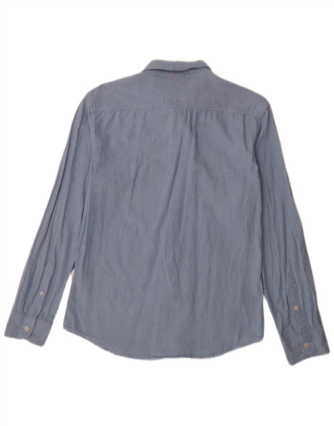 Camisa Slim Masculina Levi's Azul Médio Algodão