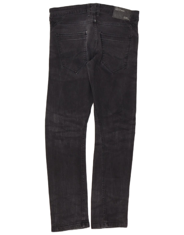 Jeans masculinos Jack & Jones Slim W32 L34 preto