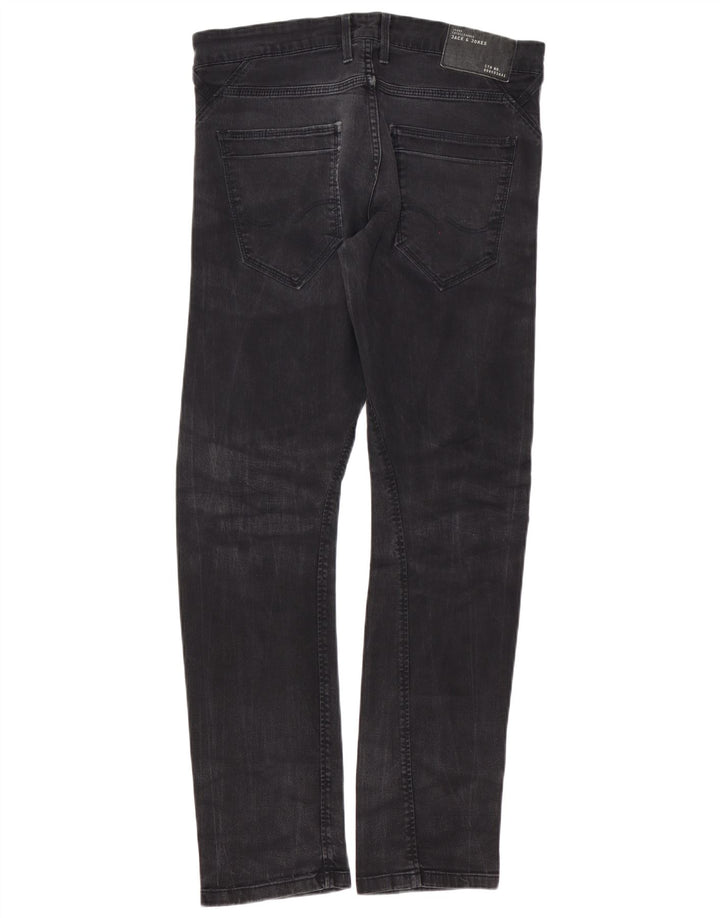 Jeans masculinos Jack & Jones Slim W32 L34 preto
