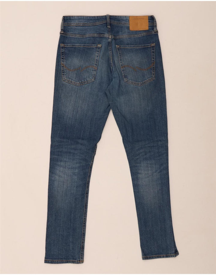 JACK & JONES Masculino GLENN Jeans Skinny W32 L32 Azul Algodão
