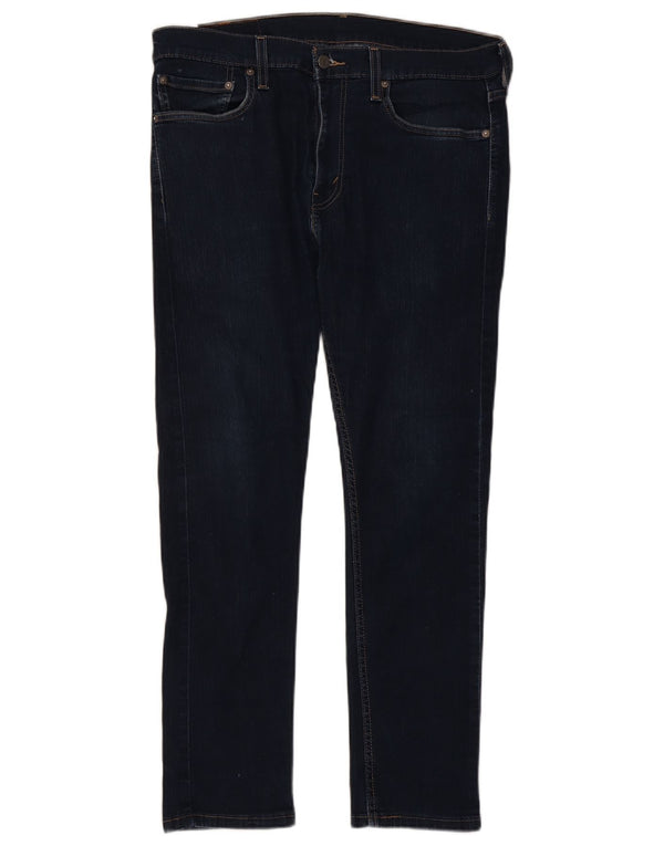 Levi's Masculino 510 Skinny Jeans W34 L30 Azul Marinho Algodão