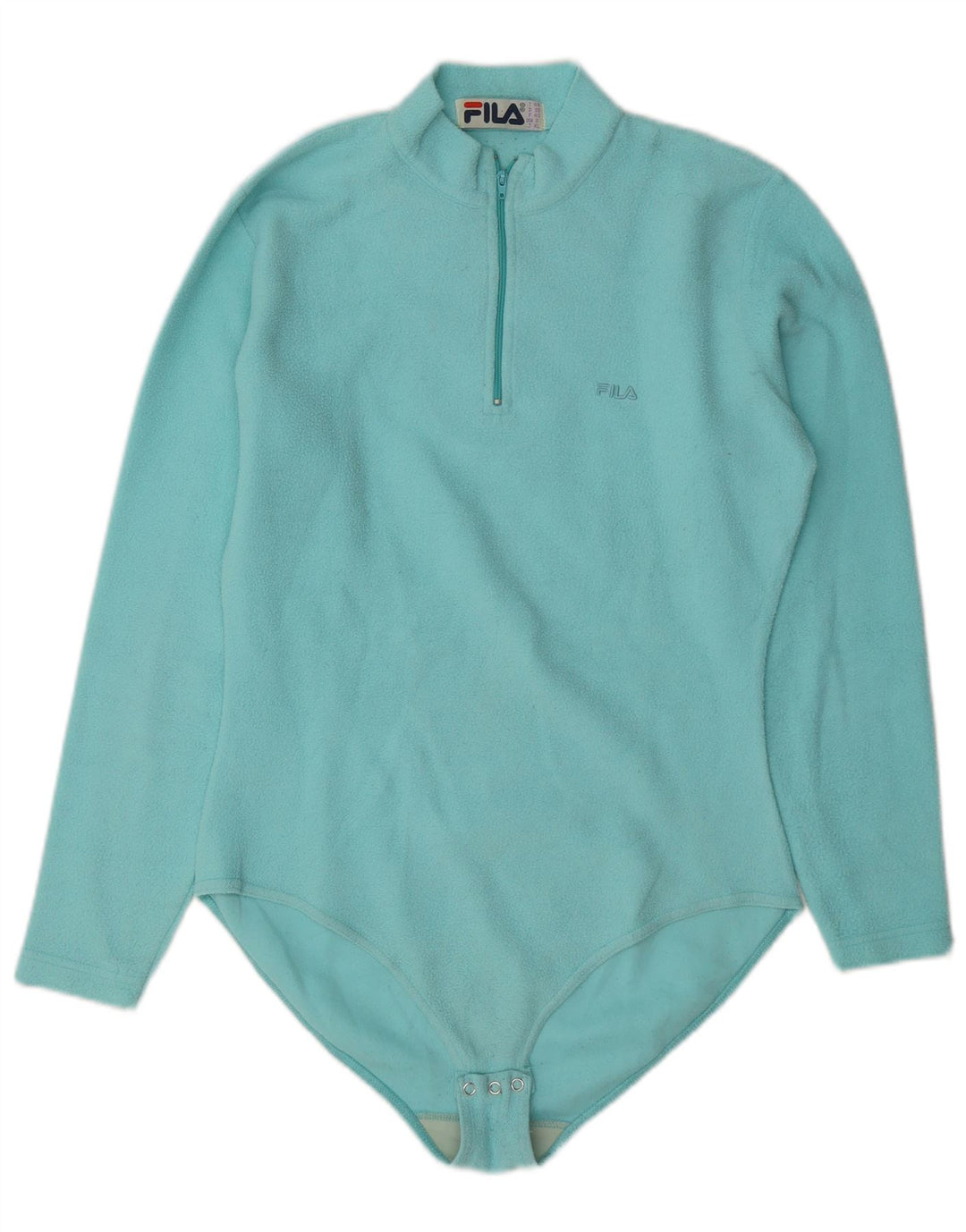 Body de lã feminino Fila IT 44 médio turquesa
