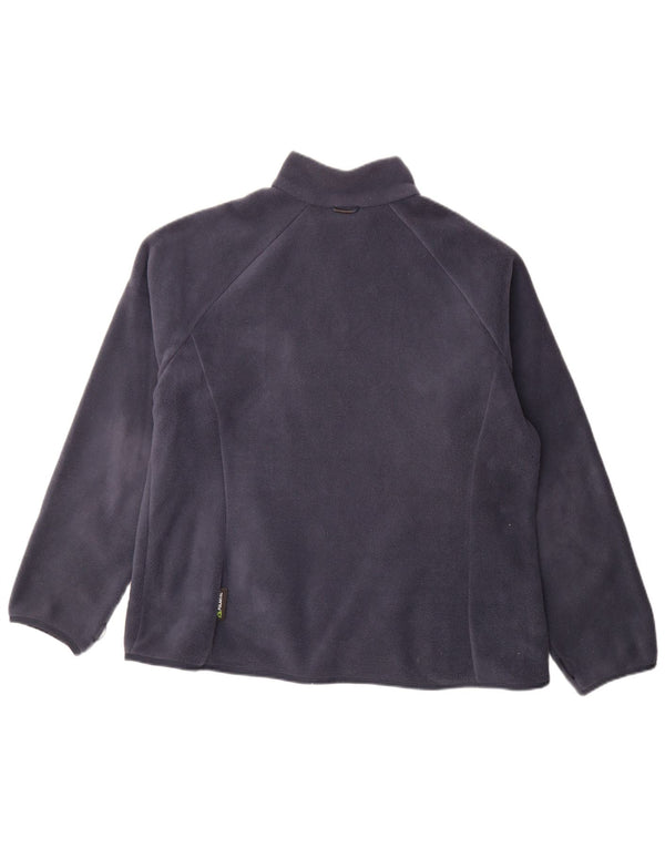 Jaqueta de lã feminina Jack Wolfskin Reino Unido 20 2XL poliéster azul marinho