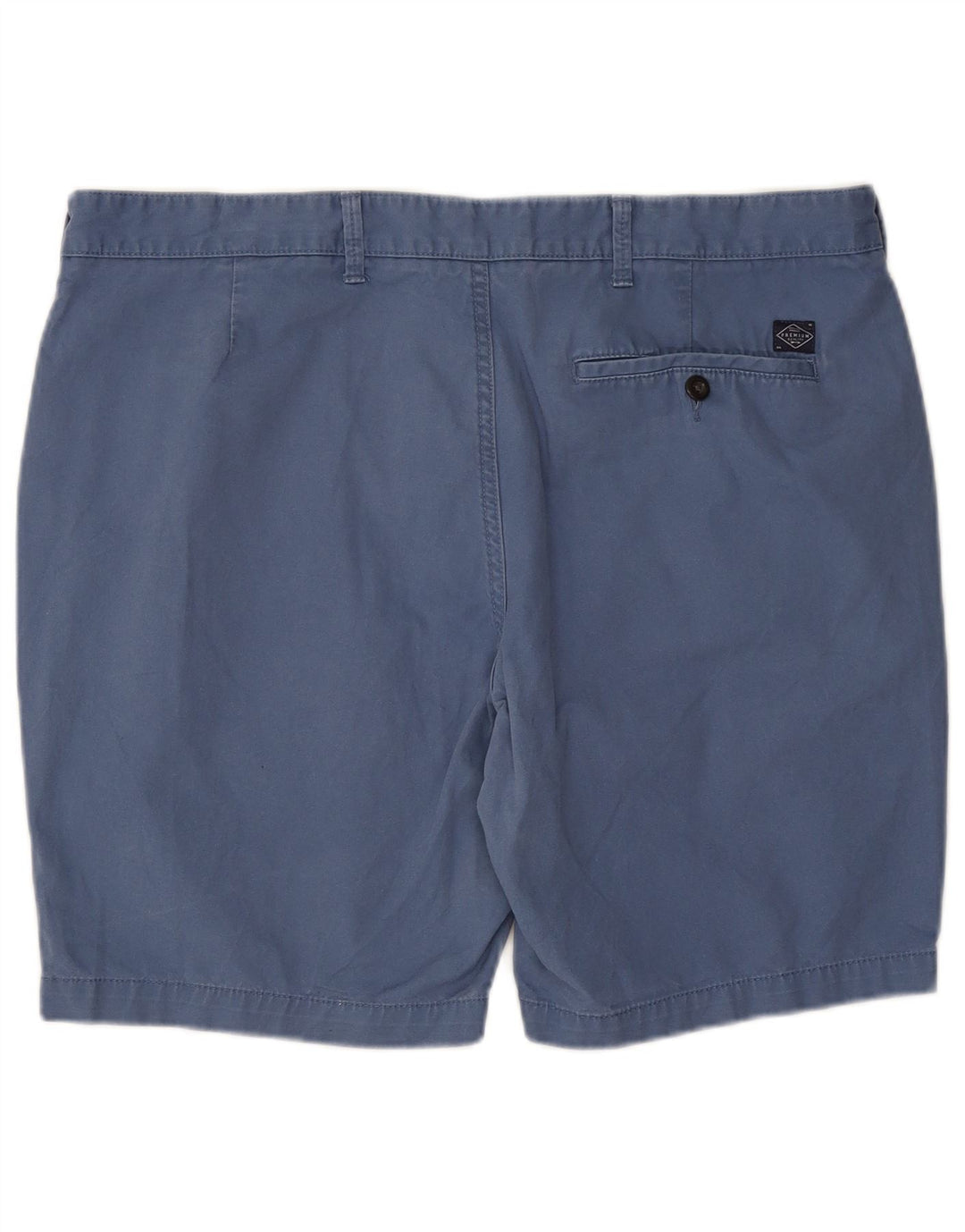 Shorts chino masculino Marks & Spencer W38 XL algodão azul
