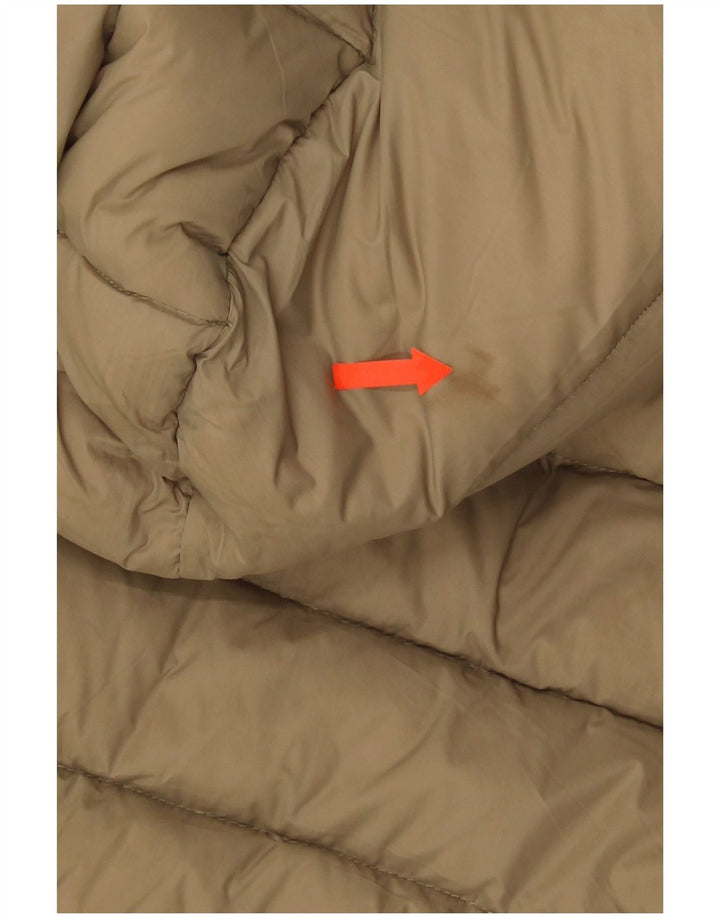 Jaqueta masculina acolchoada com capuz Colmar IT 48 médio cáqui