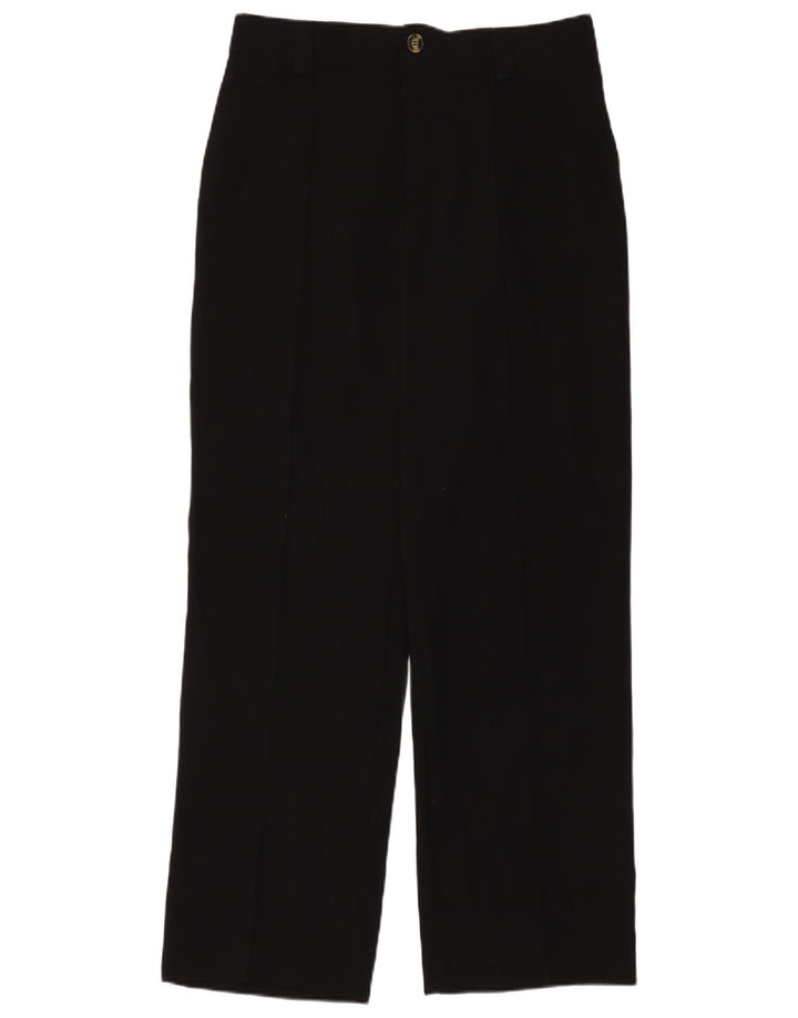 Calça Chino Feminina Zara Pegged Grande W32 L32 Poliéster Preto
