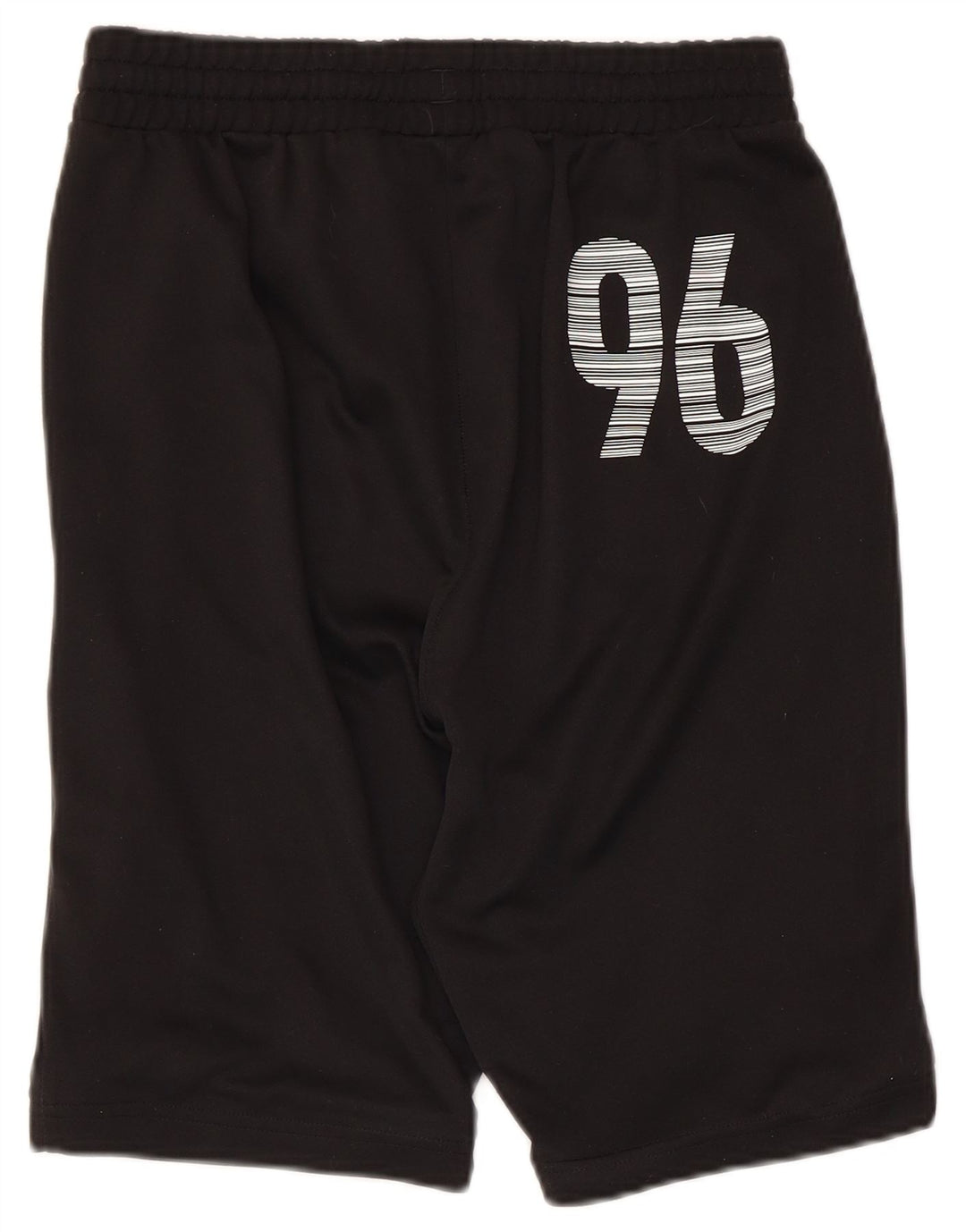 Shorts esportivos gráficos Adidas meninos 14-15 anos preto poliéster