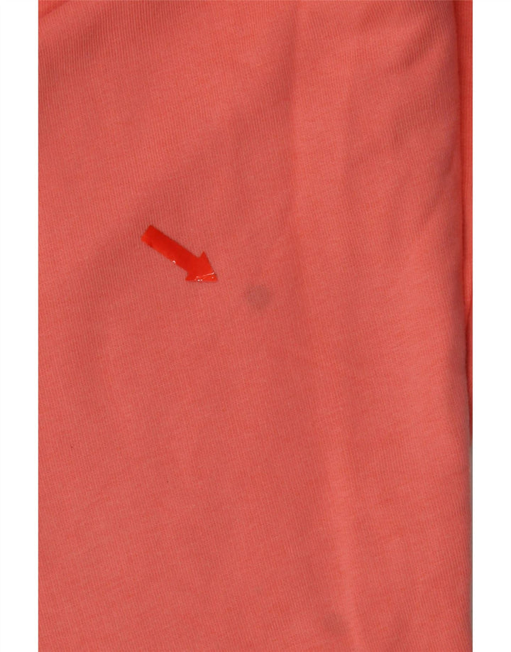 Calça de treino masculina Zara Joggers médio laranja algodão