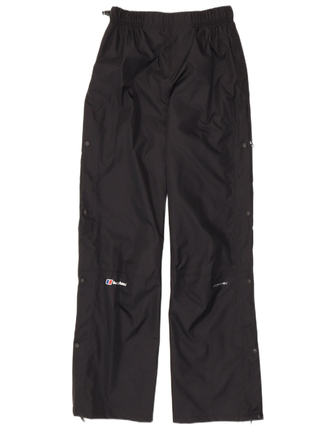 Calça impermeável feminina Berghaus UK 10 pequena poliamida preta