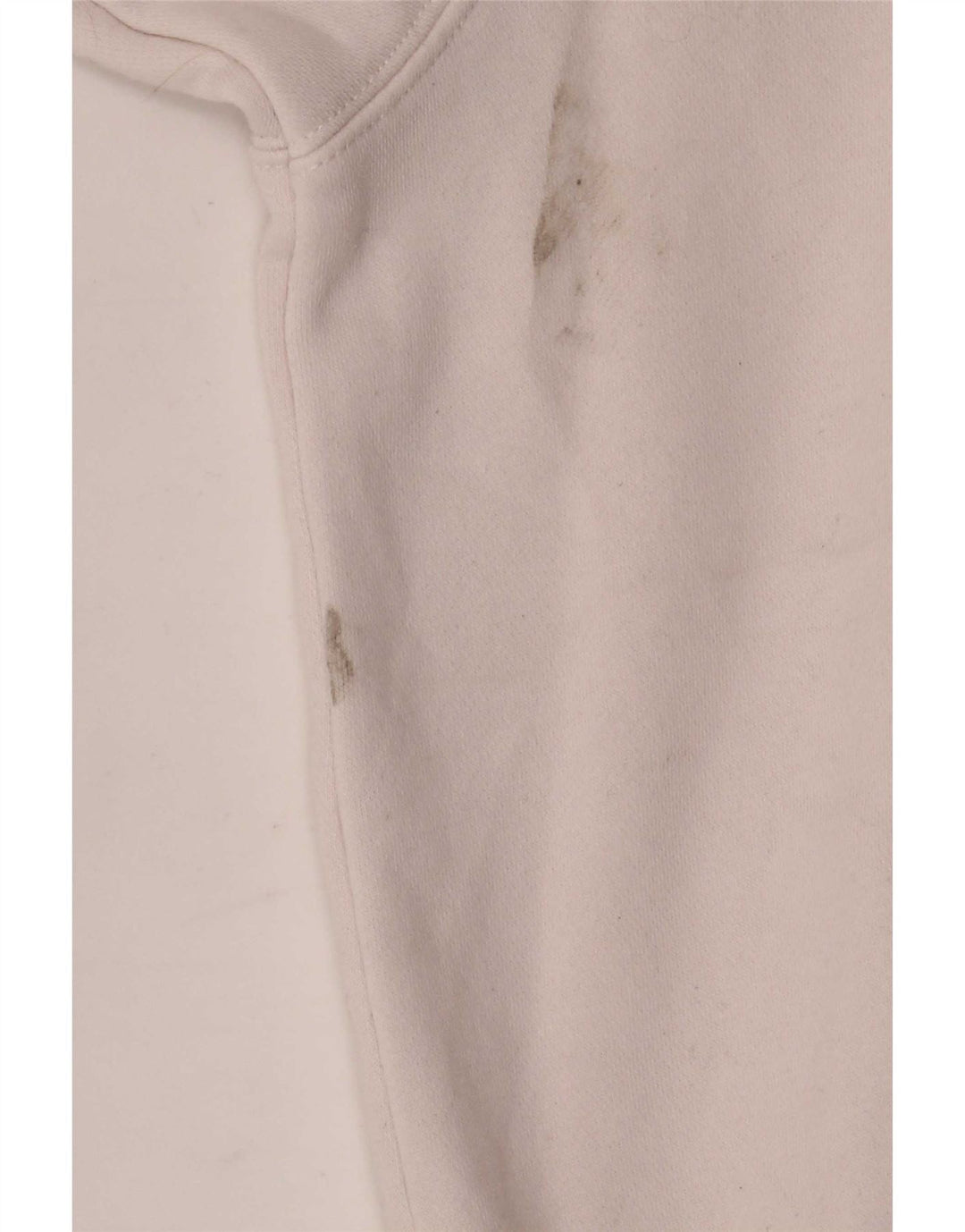 Nike feminino gráfico oversized moletom jumper UK 14 médio algodão branco
