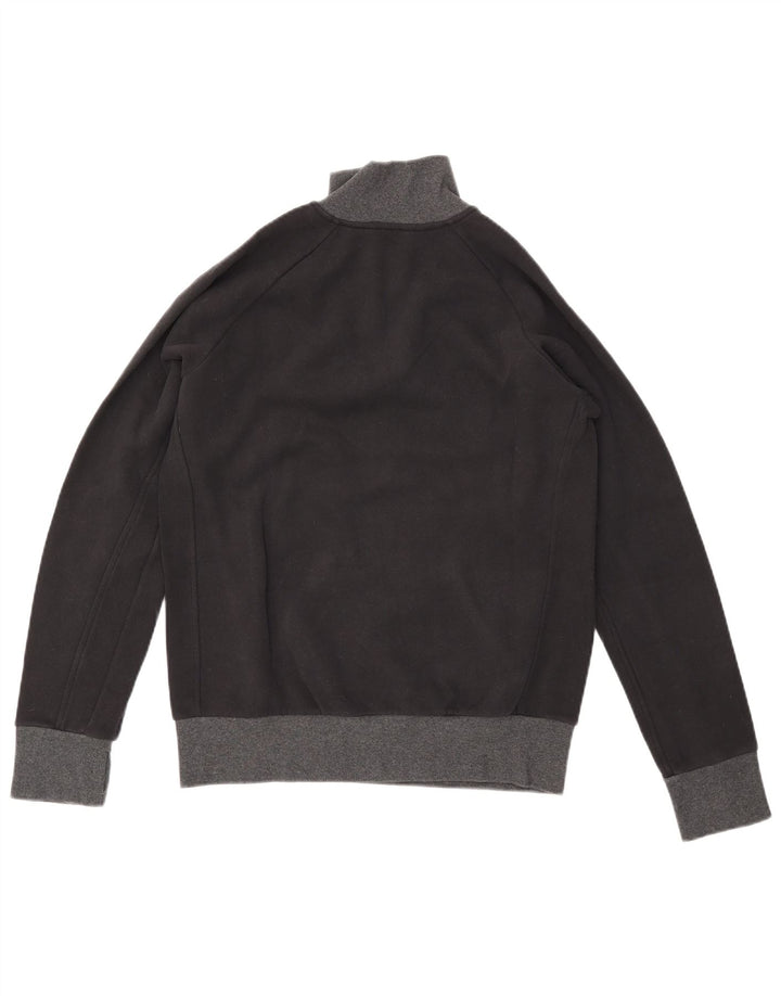 ADIDAS Suéter feminino com capuz gráfico com zíper e gola redonda UK 16/18 grande preto