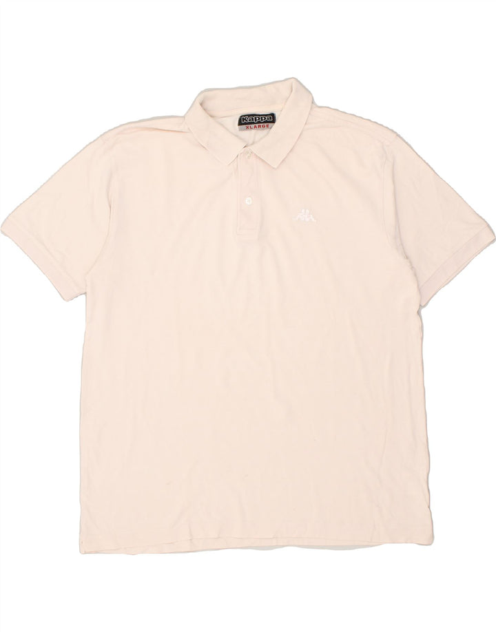 KAPPA Mens Polo Shirt XL Pink Cotton | Vintage Kappa | Thrift | Second-Hand Kappa | Used Clothing | Messina Hembry 