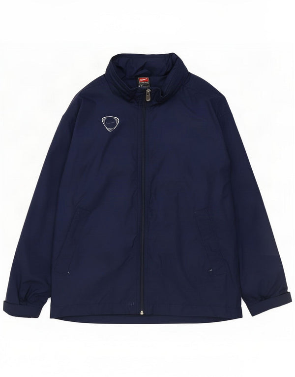 Nike Boys Rain Jacket 10-11 anos Médio Azul Marinho Nylon