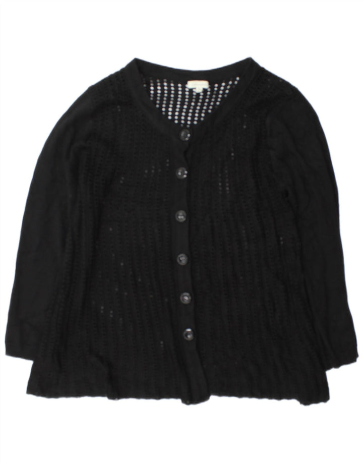 Suéter cardigã feminino Marks & Spencer Autograph Oversized UK 18 XL preto