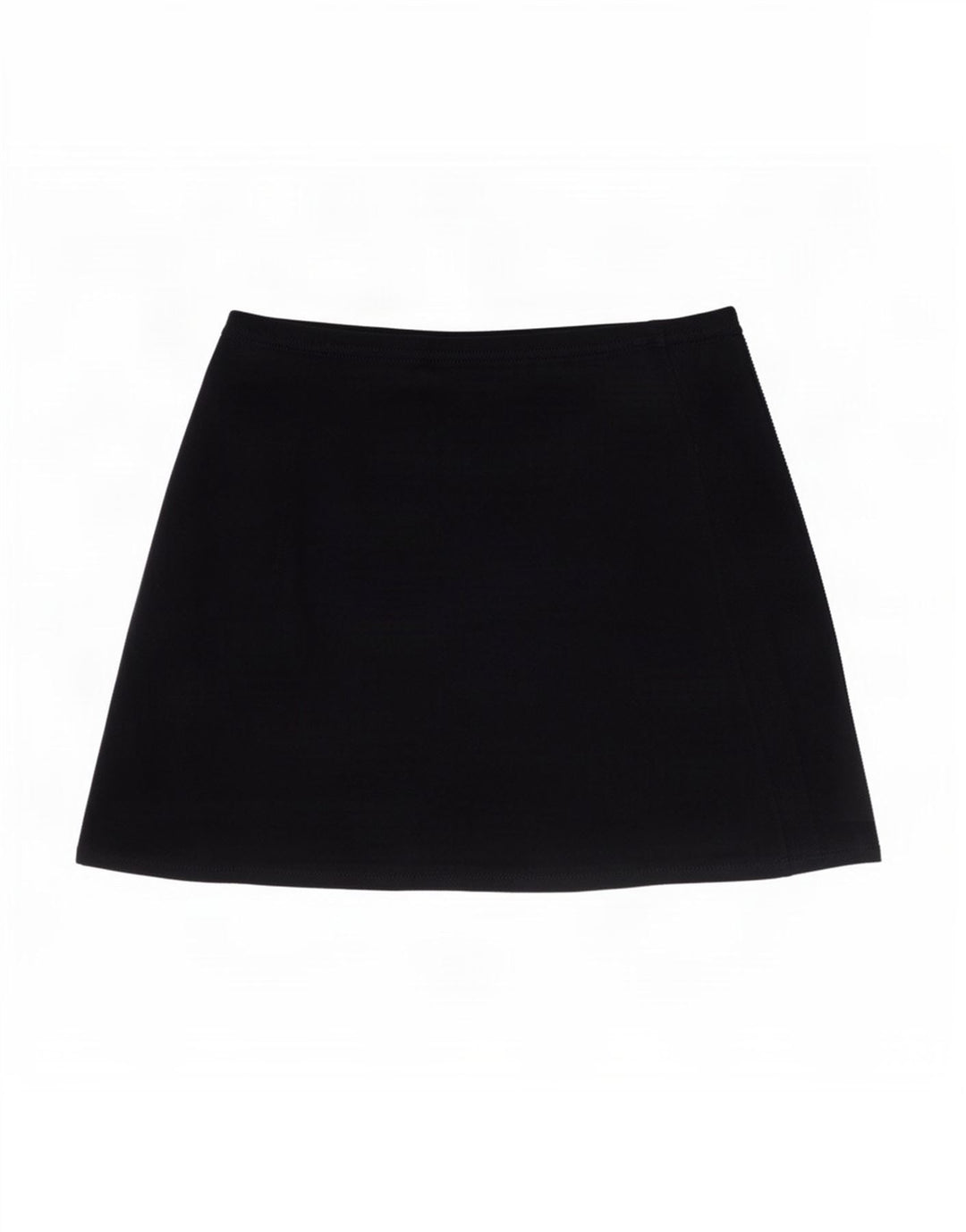 Mini saia feminina Zara pequena W26 azul marinho