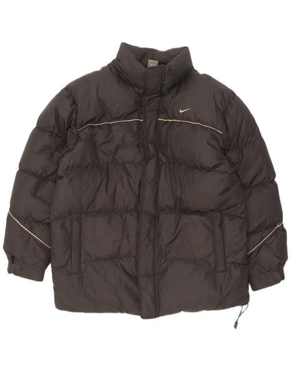 Jaqueta Nike Masculina Acolchoada UK 42 XL Poliéster Preto
