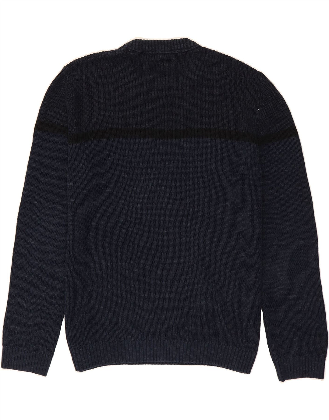 JACK & JONES Mens Crew Neck Jumper Sweater XL Navy Blue Cotton Vintage Jack & Jones and Second-Hand Jack & Jones from Messina Hembry 