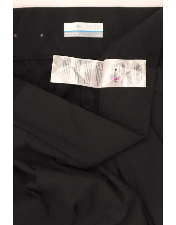 Minissaia feminina Columbia grande W34 nylon preto