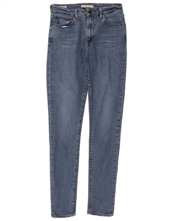 Calça jeans feminina LEVI'S 721 cintura alta skinny W29 L32 azul Lyocell