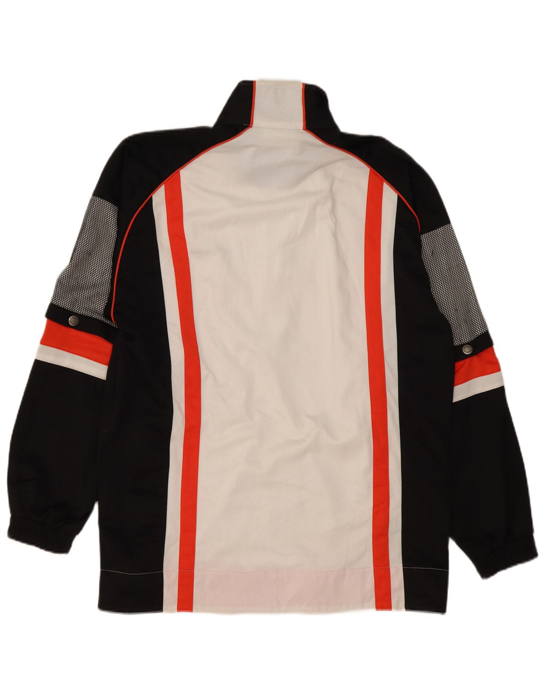 SERGIO TACCHINI Jaqueta masculina de agasalho IT 52 grande bloco colorido branco