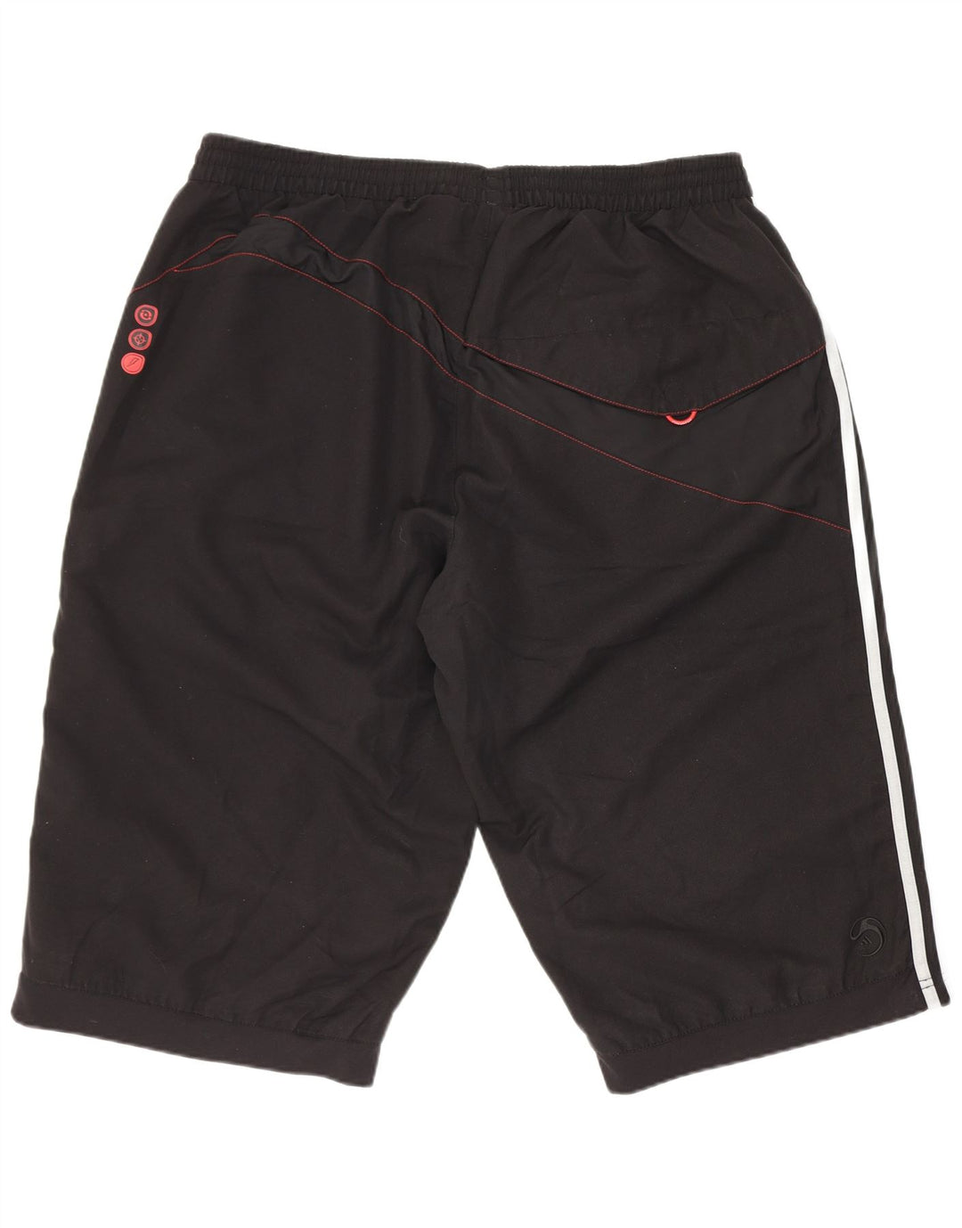 Shorts esportivos masculinos Adidas XL preto poliéster