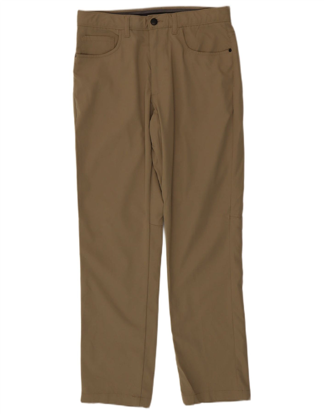 Calça Lee Mens Straight Casual W32 L32 Poliéster Bege