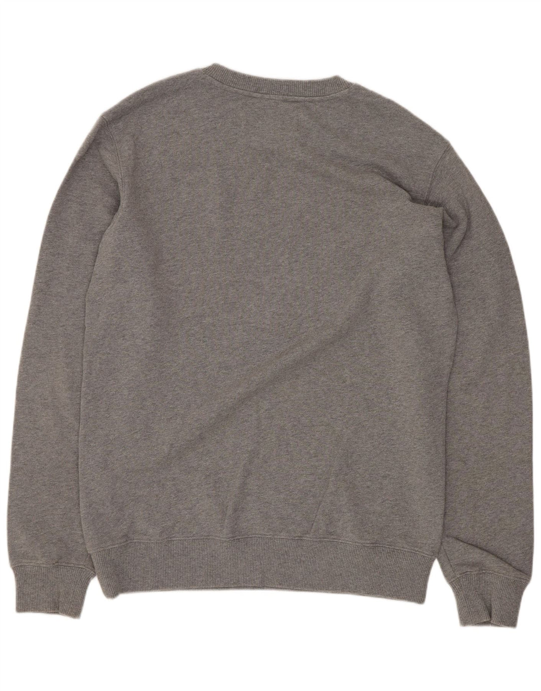 Calvin Klein Jeans Masculino moletom gráfico jumper médio algodão cinza