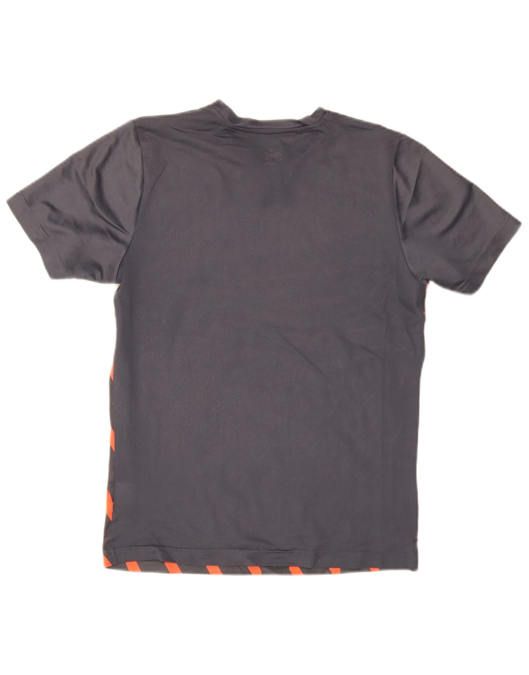 Puma Camiseta Masculina Top Pequeno Poliéster Listrado Cinza