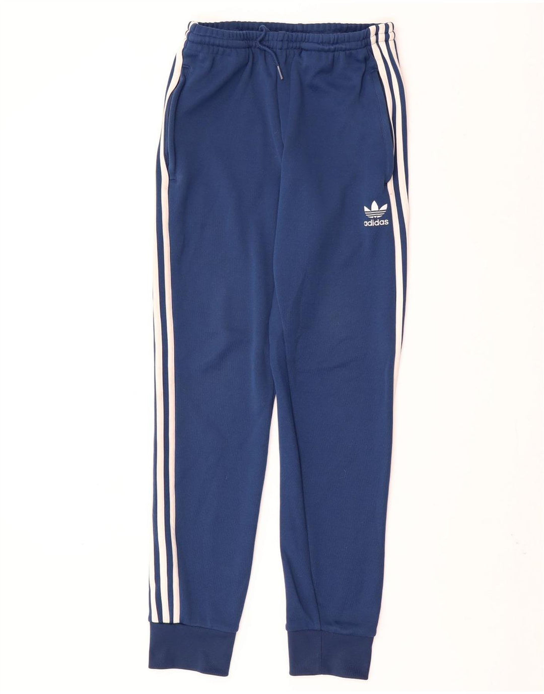 ADIDAS Mens Calças de treino Joggers Médio Azul Marinho Poliéster