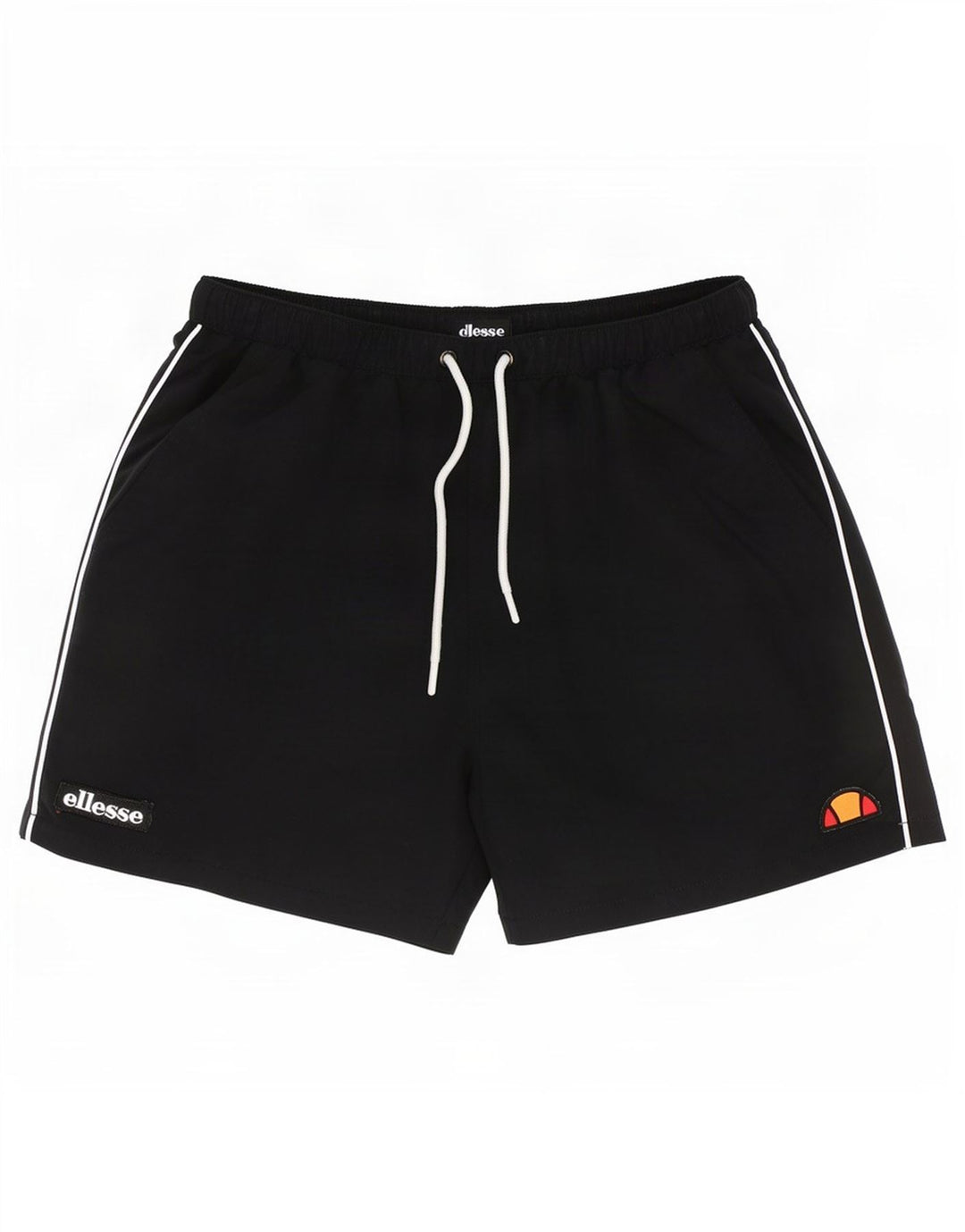 Shorts de natação masculino Ellesse grande poliéster preto