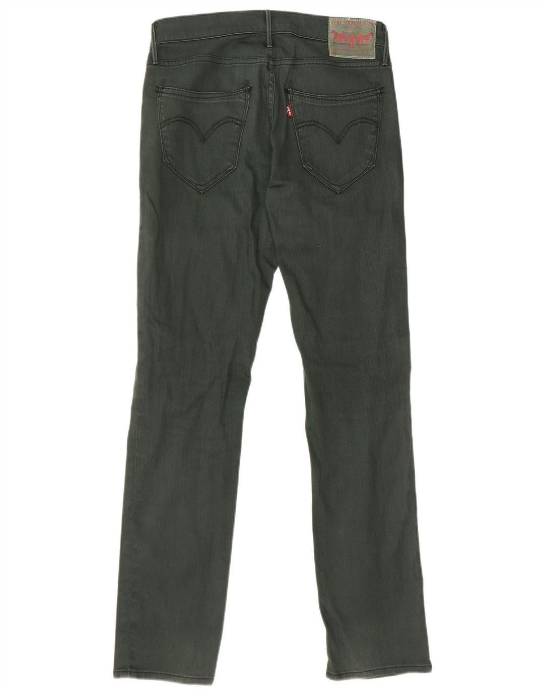 Calça jeans feminina Levi's 511 Slim W29 L32 algodão verde