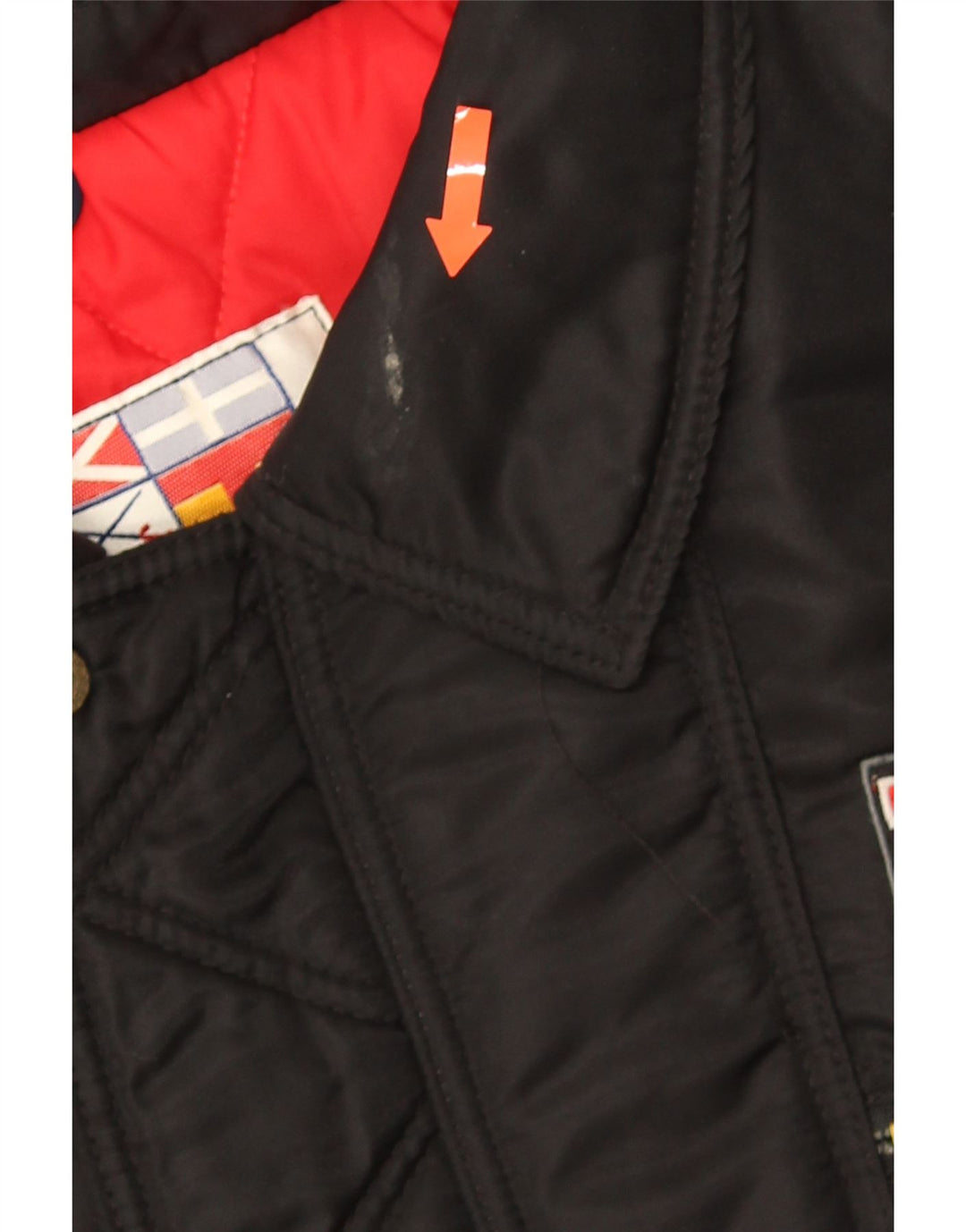 Jaqueta bomber acolchoada masculina Polbot UK 42 XL poliamida preta