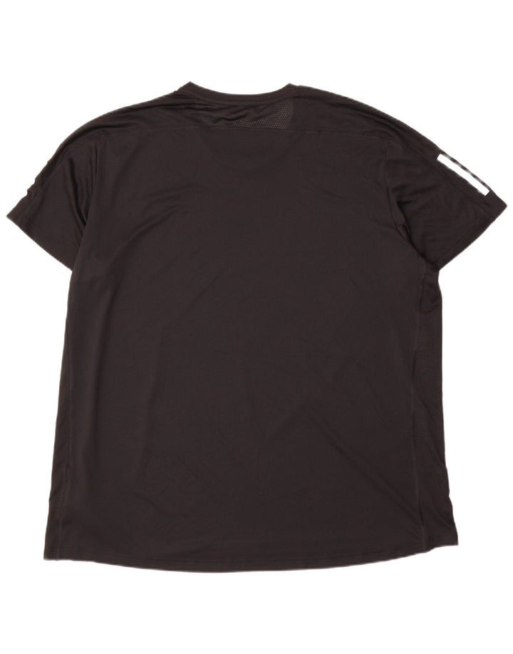 Camiseta Adidas Masculina Aeroready Top 2XL Poliéster Preto