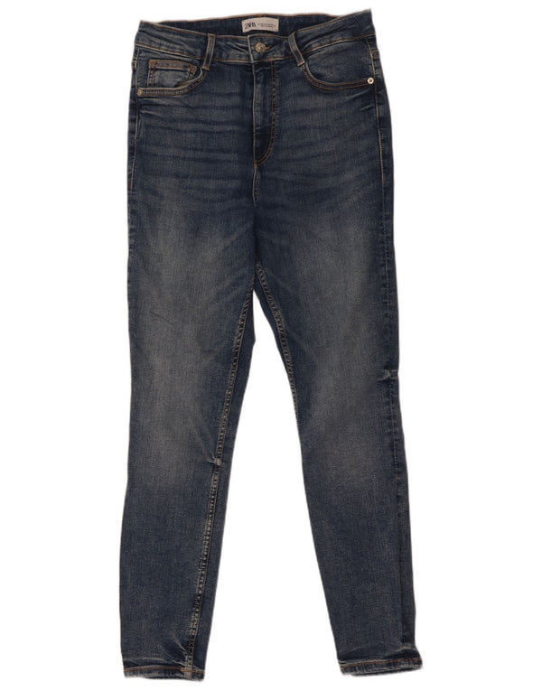 Zara Jeans Skinny Feminino EU 40 Médio W30 L28 Azul