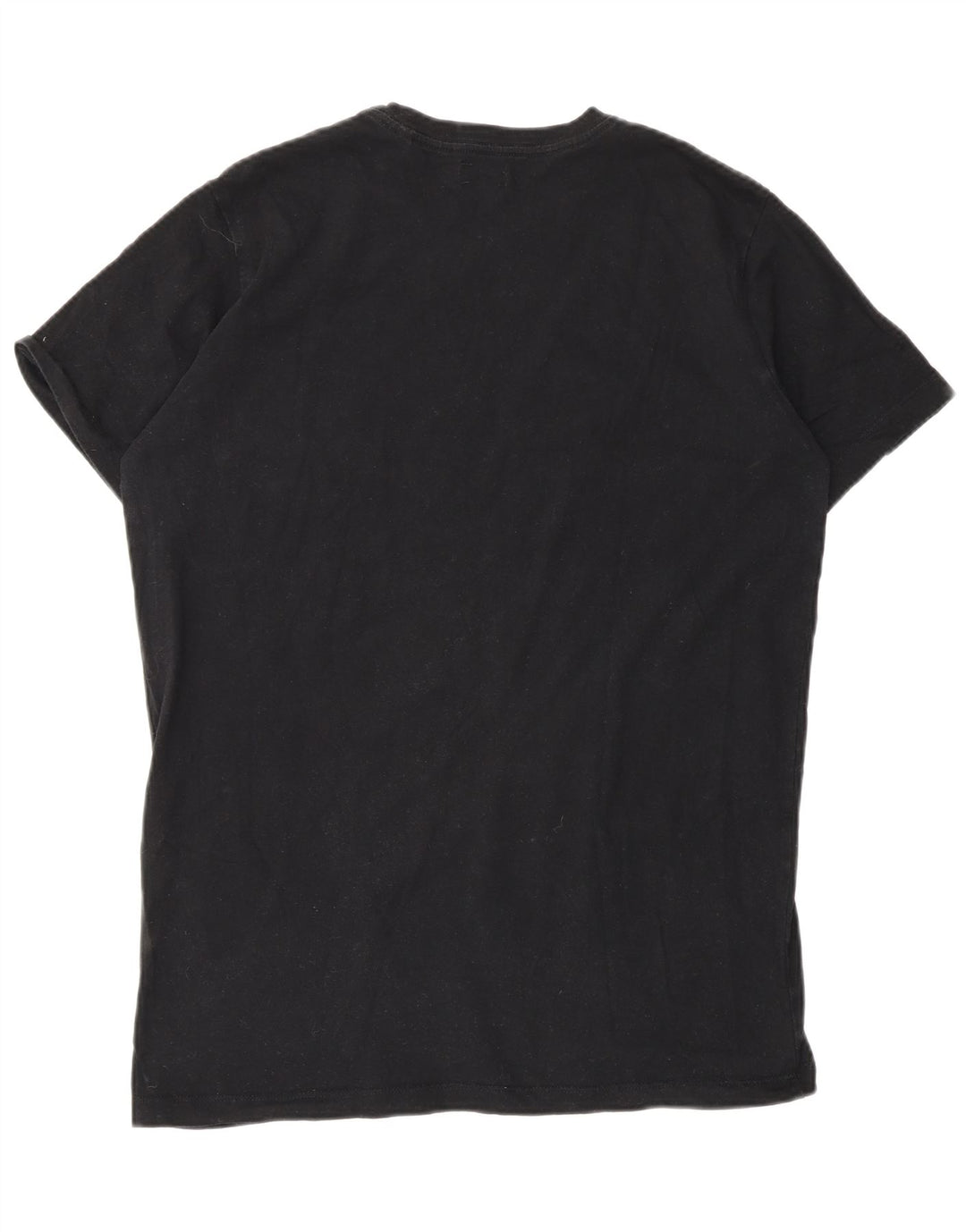 Diesel Camiseta Masculina Gráfica Top Grande Preto