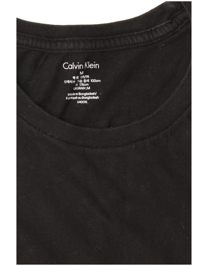 Camiseta masculina Calvin Klein preta média