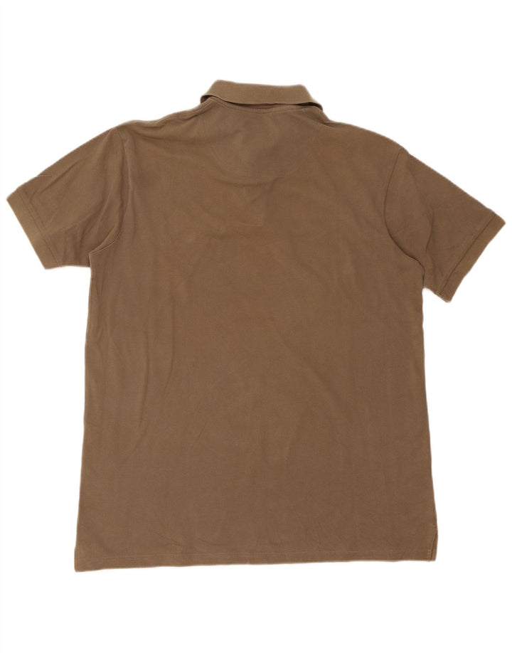 Camisa polo masculina MURPHY & NYE XL algodão cáqui