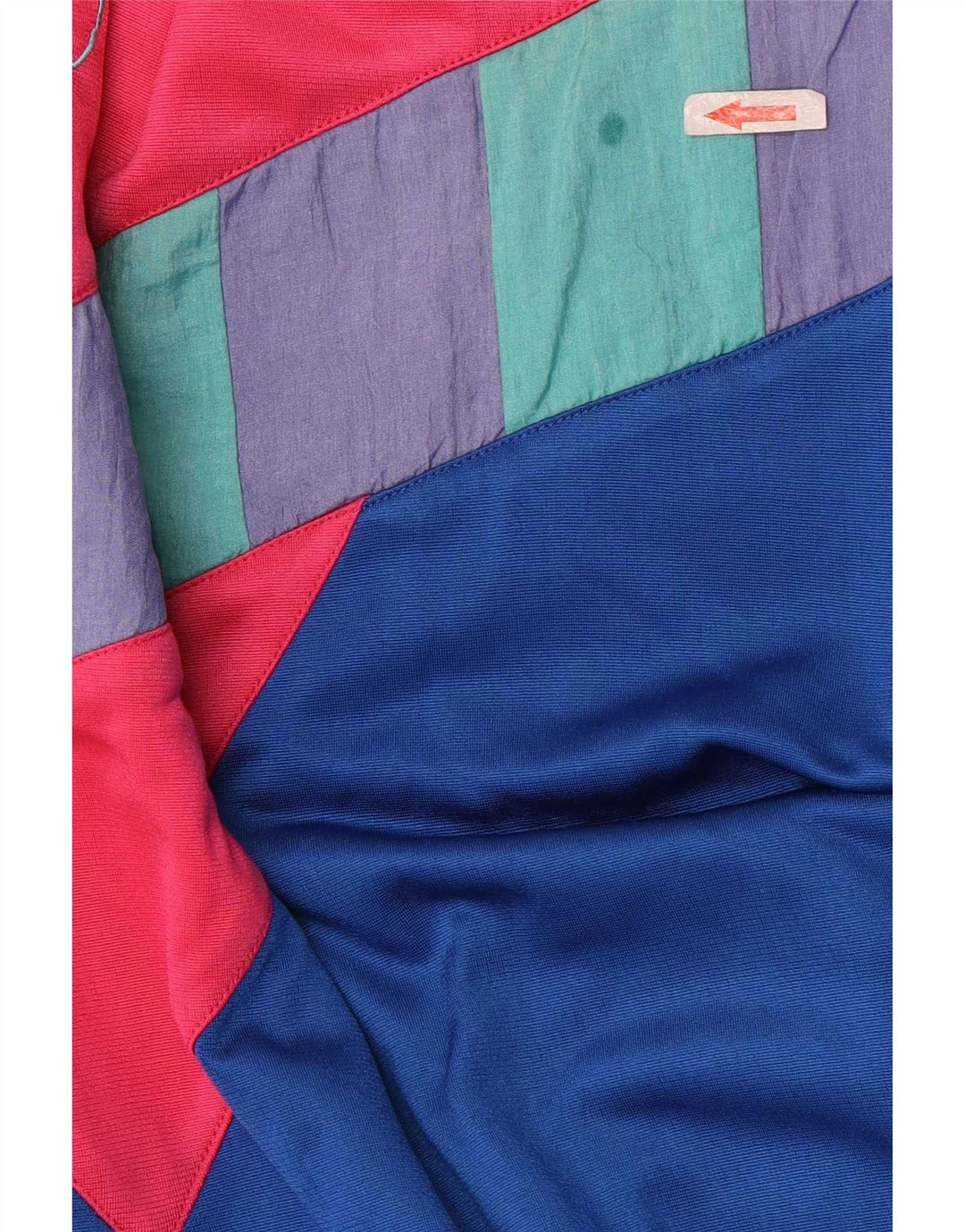 Poliéster colorido do XL Colourblock do revestimento superior do fato de treino dos homens do vintage