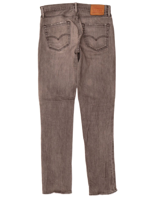 Calça Jeans Levis 511 Slim Masculina W31 L34 Cinza Algodão