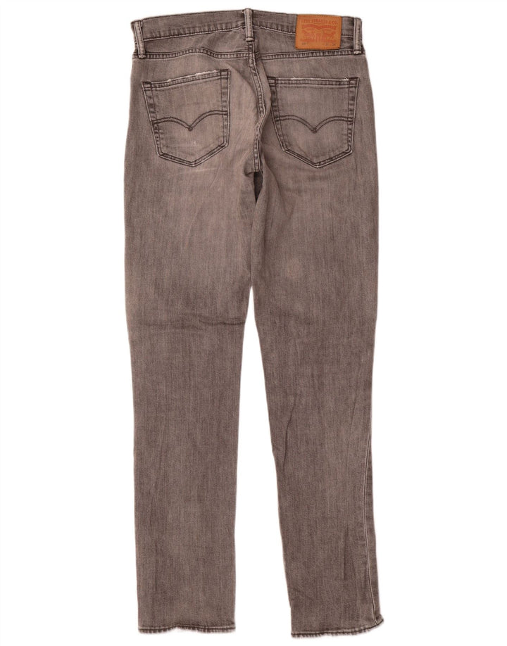 Calça Jeans Levis 511 Slim Masculina W31 L34 Cinza Algodão