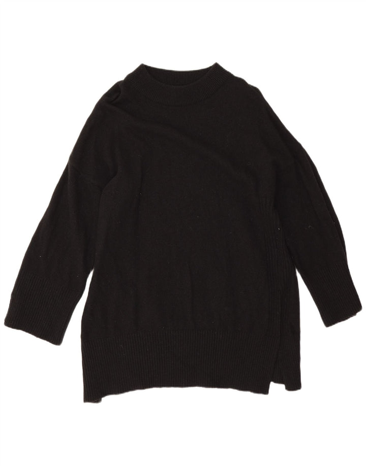 Suéter feminino Barbour Longline com gola tartaruga Reino Unido 10 pequeno preto