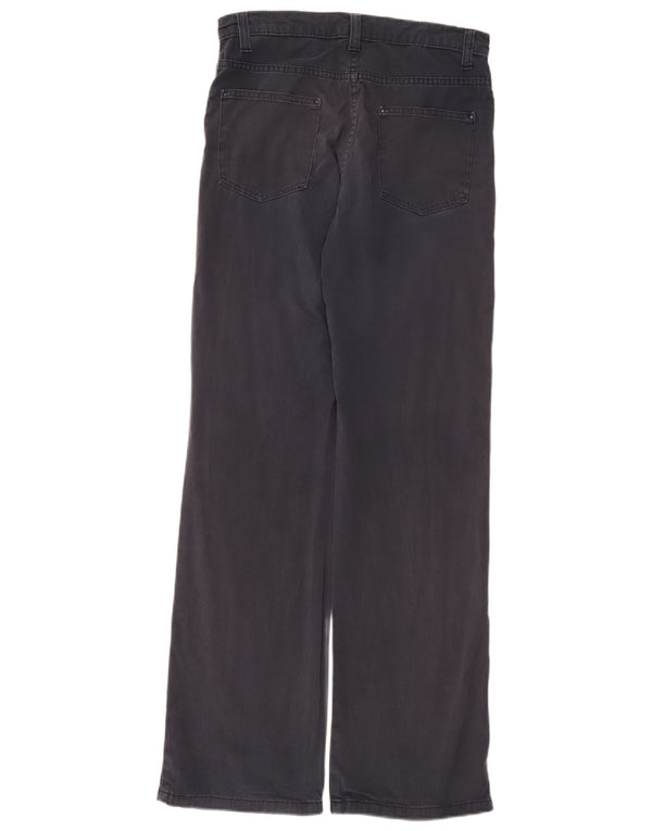 Calça casual feminina Marks & Spencer Reino Unido 10 pequena W30 L33 azul marinho