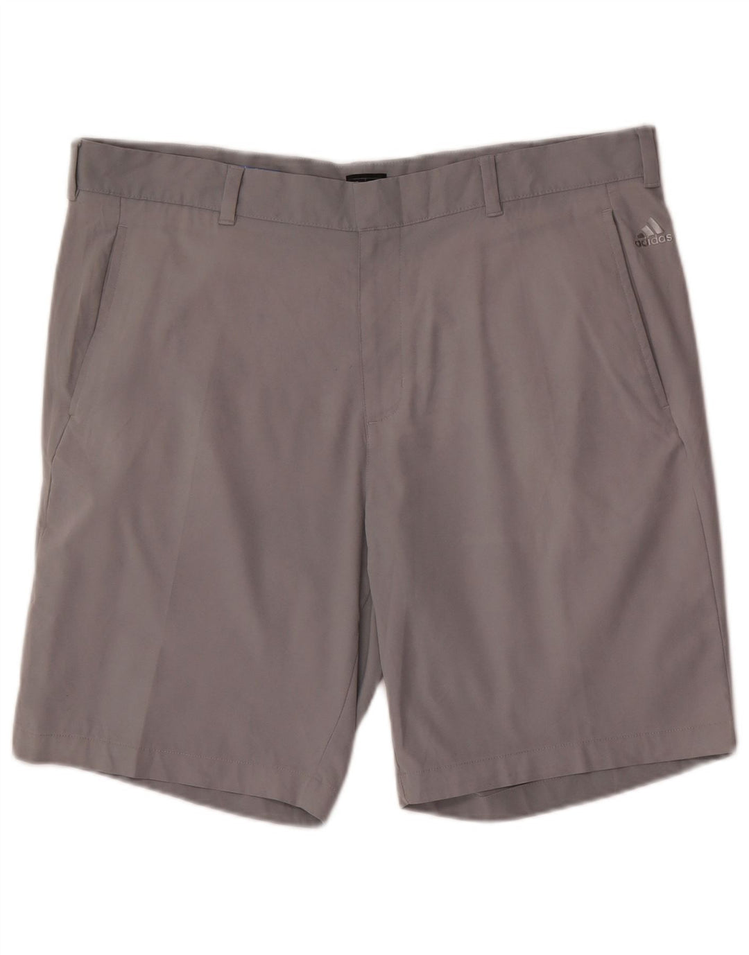 Adidas Mens Chino Shorts W38 XL Cinza Poliéster