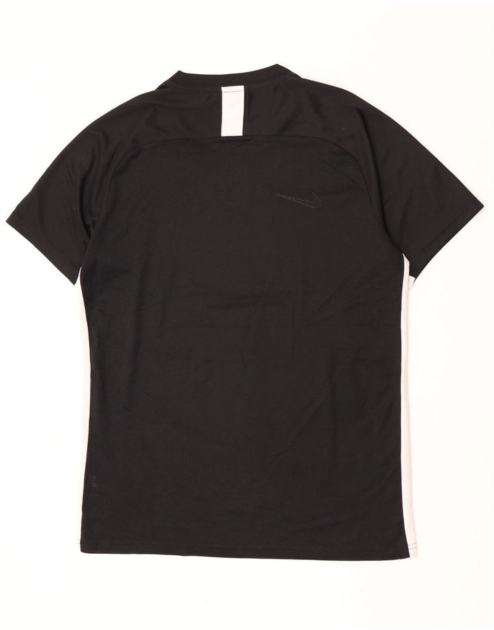 Camiseta masculina Nike Dri Fit Top grande bloco colorido preto